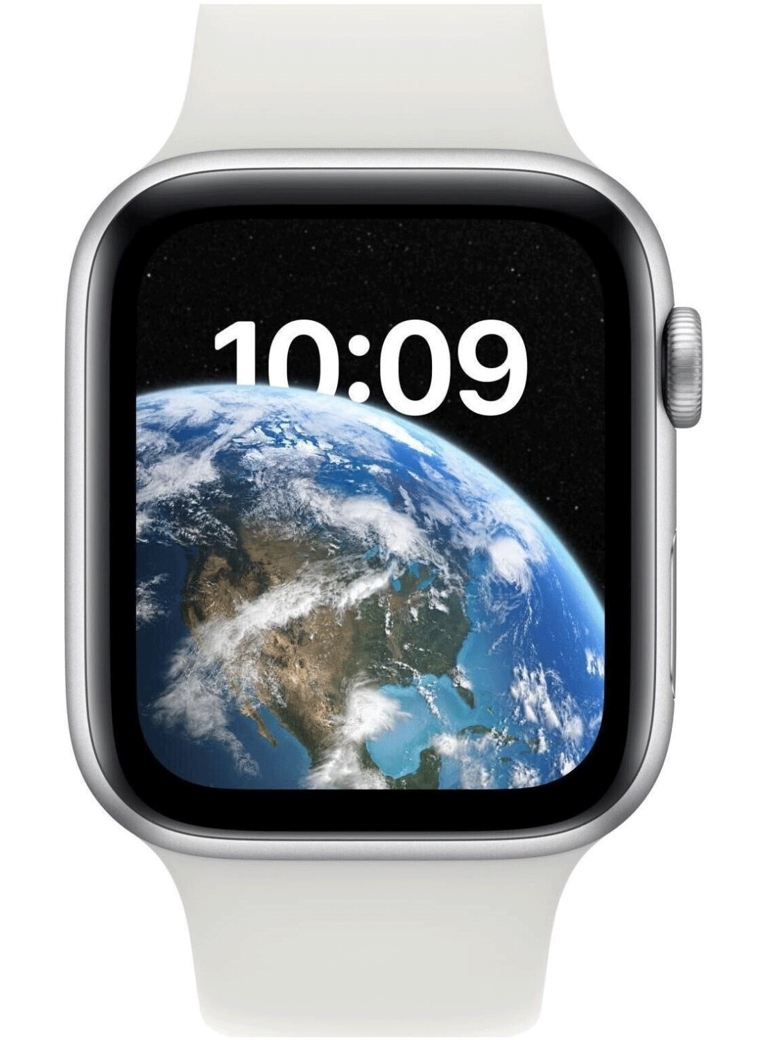 Apple Watch SE 2022 (GPS) Aluminium Case 44mm avec bracelet en silicone
