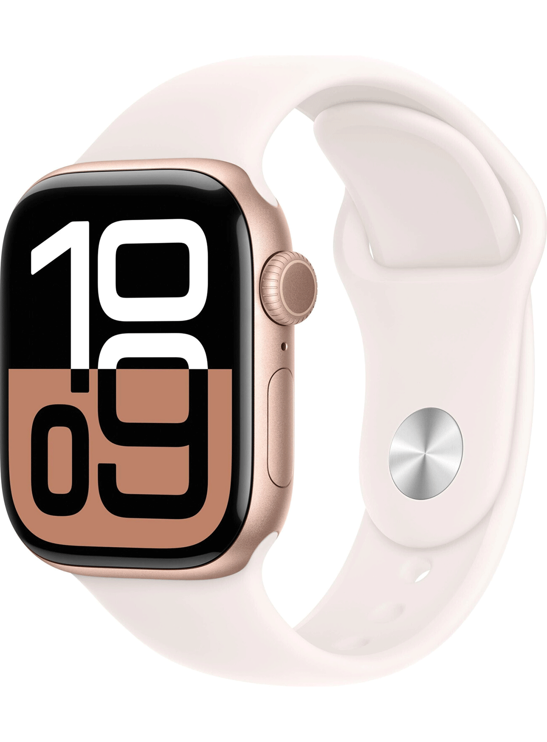 Apple Watch Series 10 4G 42mm Aluminium Case avec bracelet en silicone