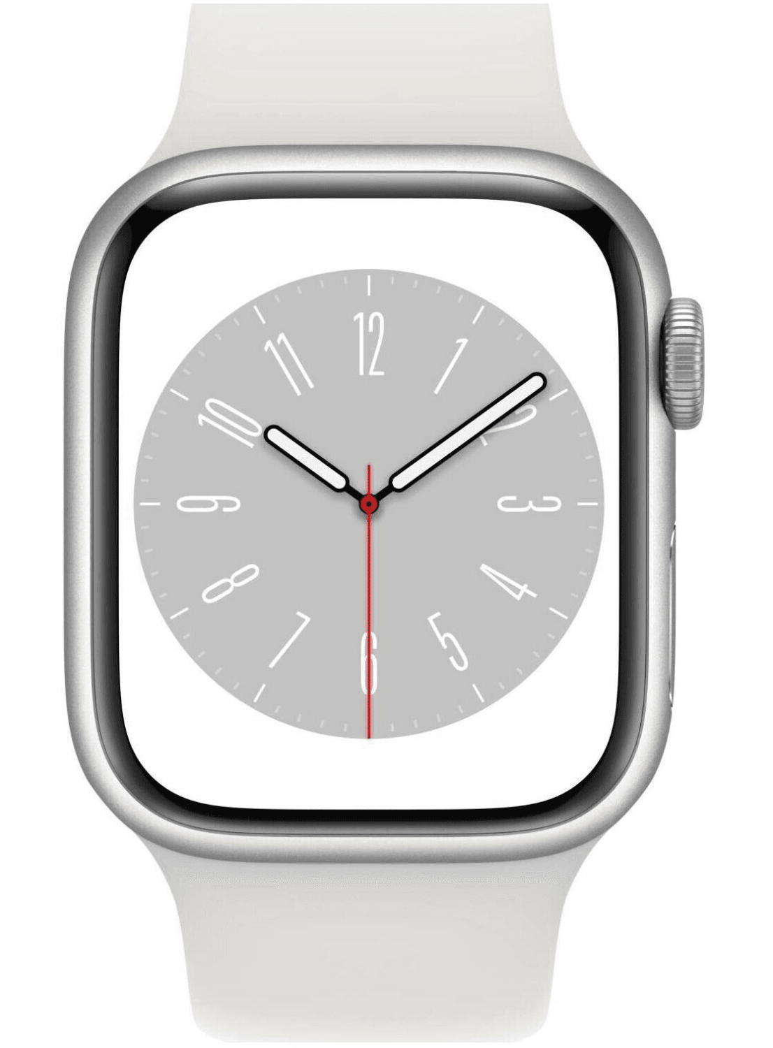 Apple Watch Series 8 4G 41mm Aluminium Case avec bracelet en silicone