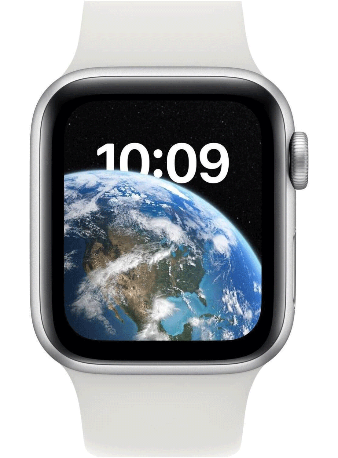 Apple Watch SE 2022 (GPS) Aluminium Case 40mm avec bracelet en silicone