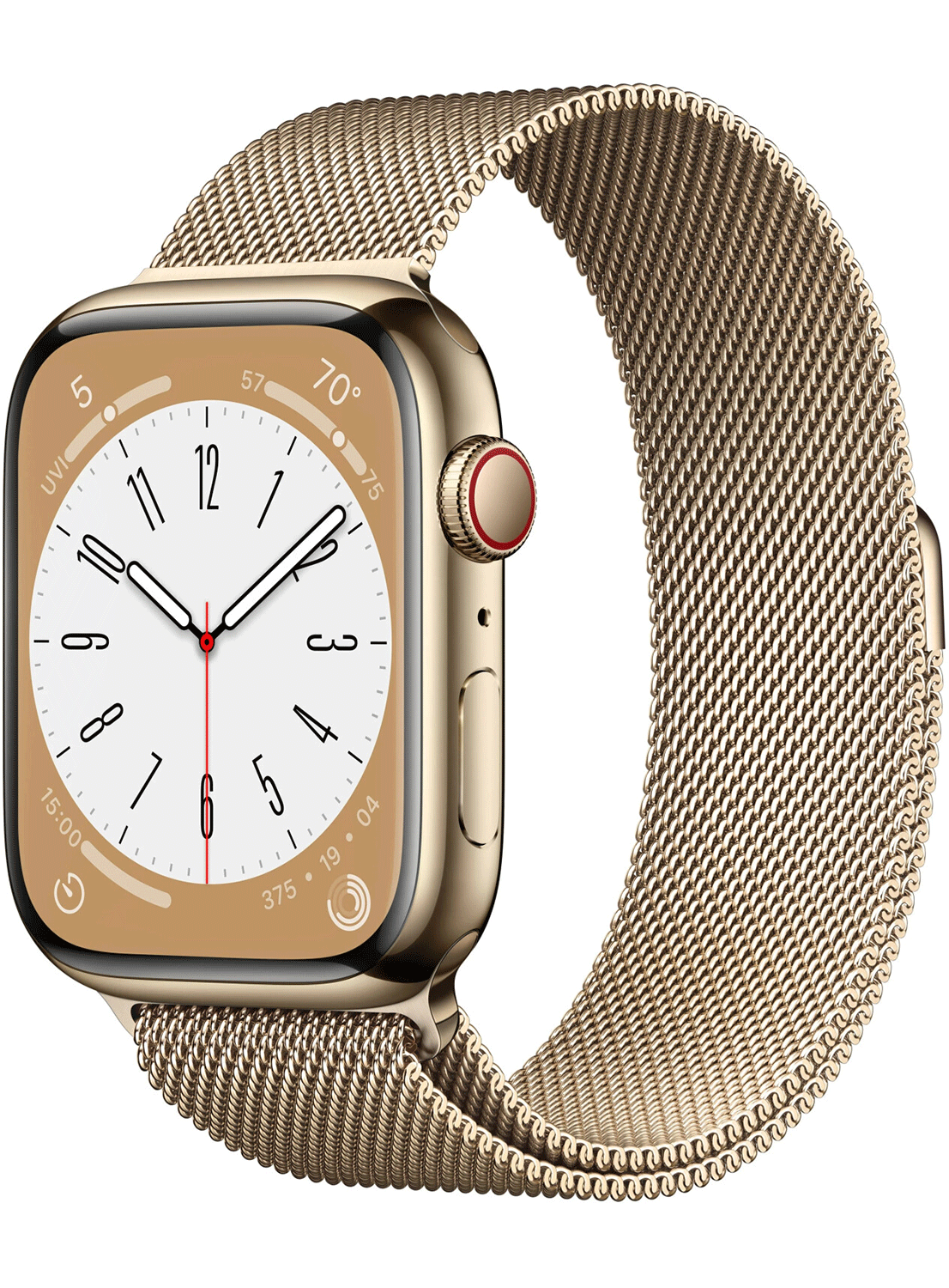 Apple Watch Series 8 4G 45mm acier inoxydable Case