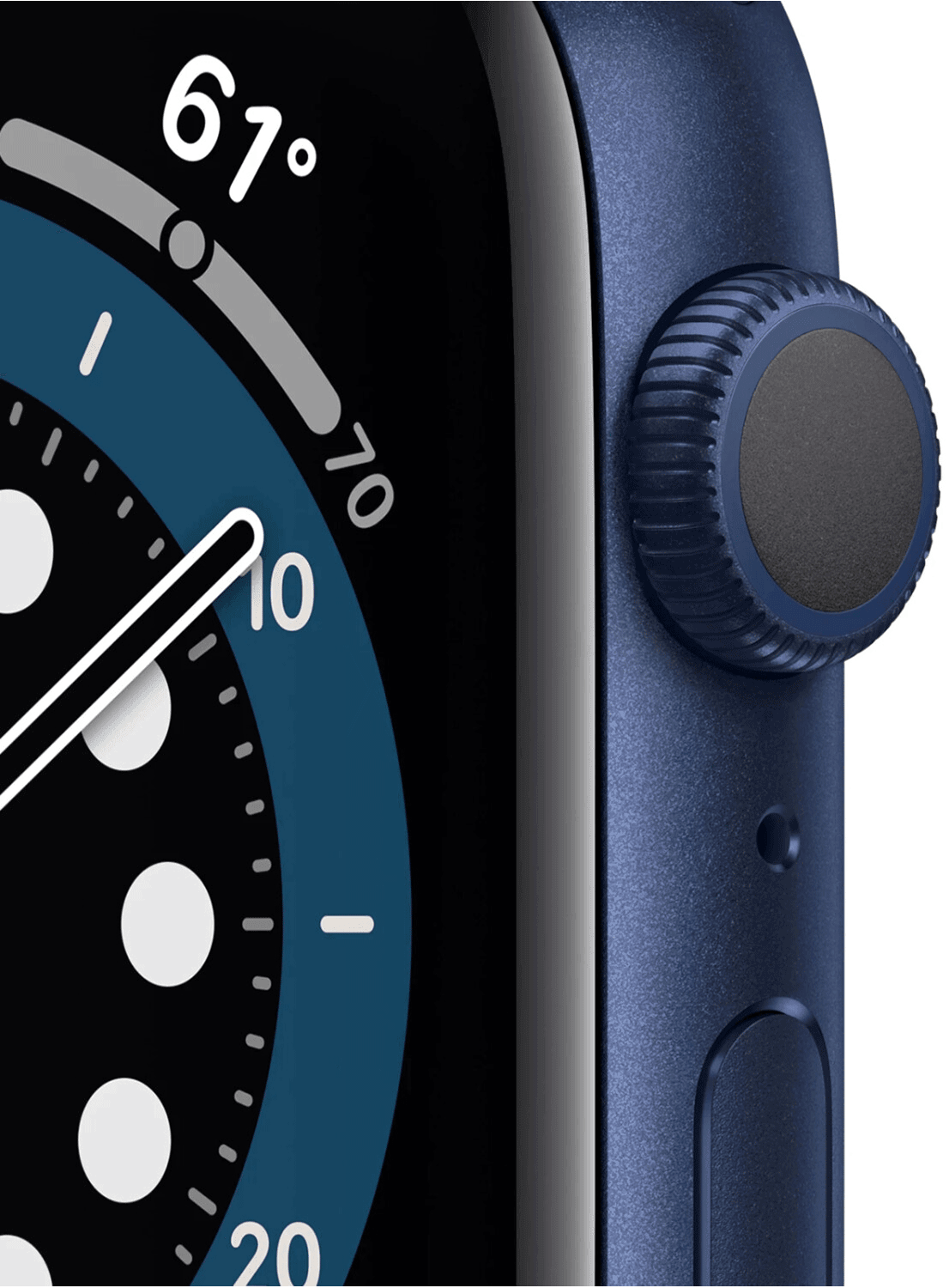 Apple Watch 6 GPS 40mm Aluminium Case avec bracelet en silicone
