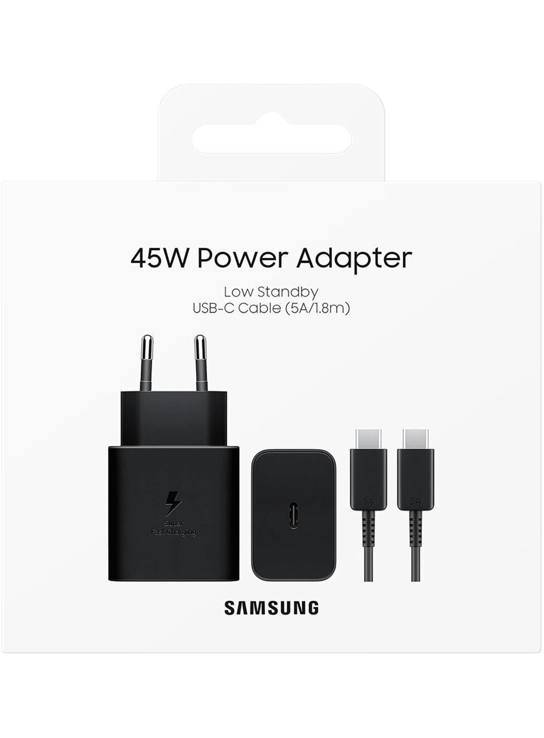 Samsung EP-T4511 Chargeur rapide 45W avec câble USB-C