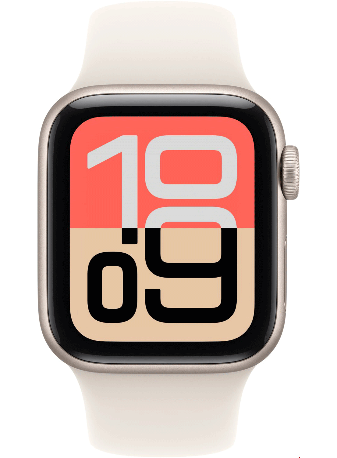 Apple Watch SE 3 (2025) GPS Aluminium Case 44mm avec bracelet en silicone