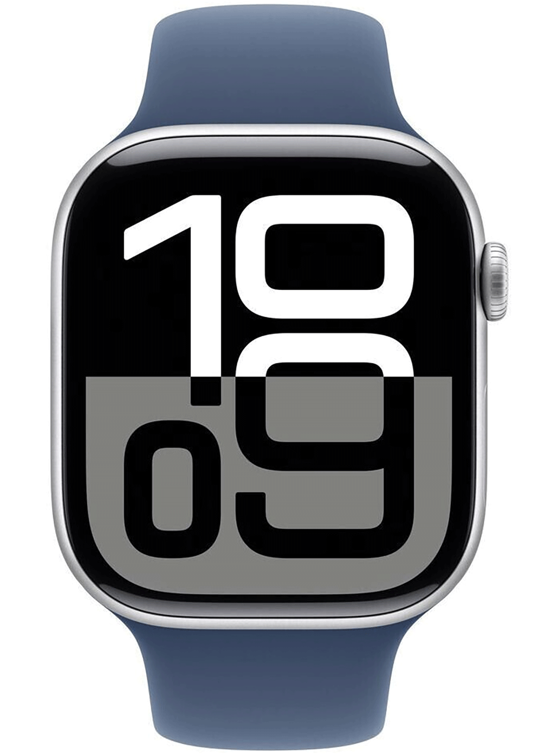 Apple Watch Series 10 GPS 46mm Aluminium Case avec bracelet en silicone