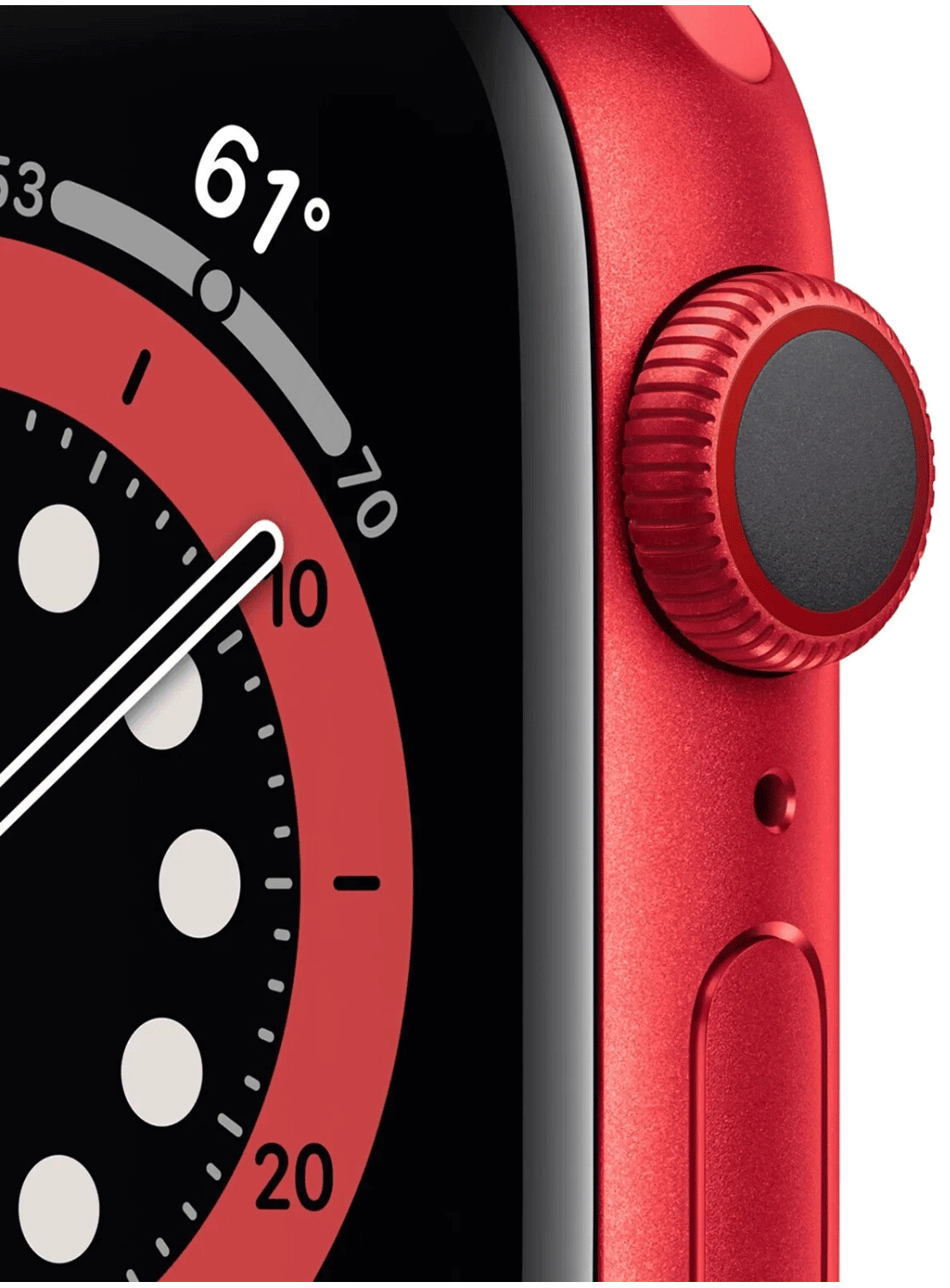 Apple Watch 6 GPS 40mm Aluminium Case avec bracelet en silicone