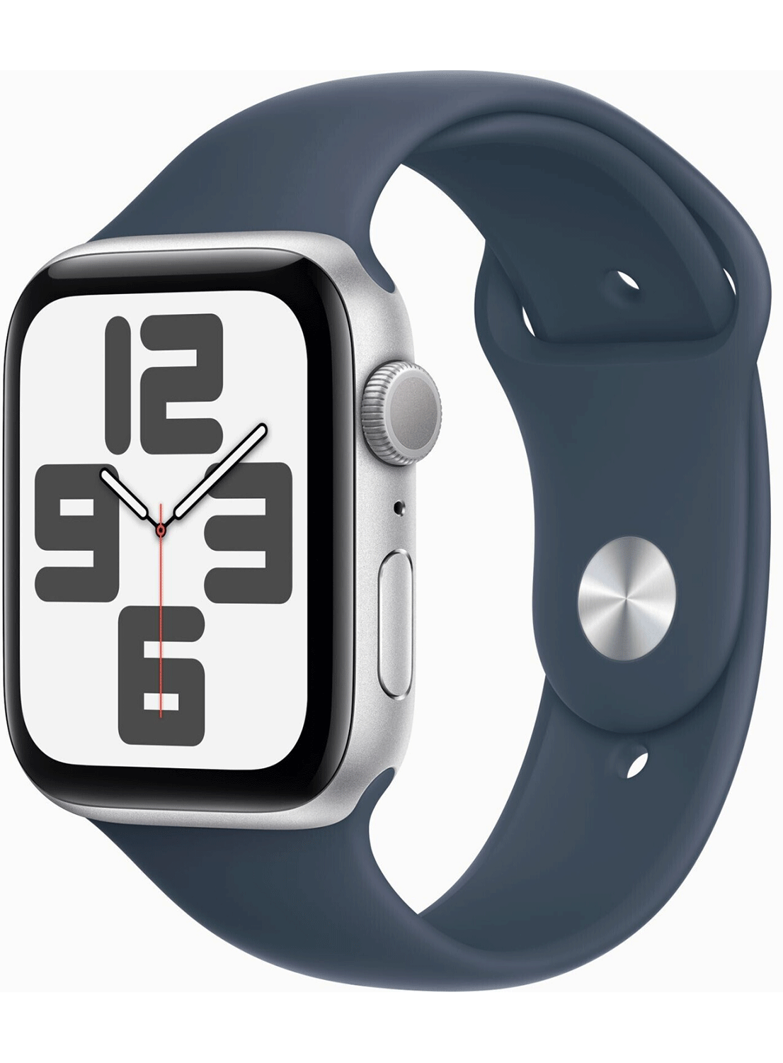 Apple Watch SE 2022 (GPS) Aluminium Case 44mm avec bracelet en silicone