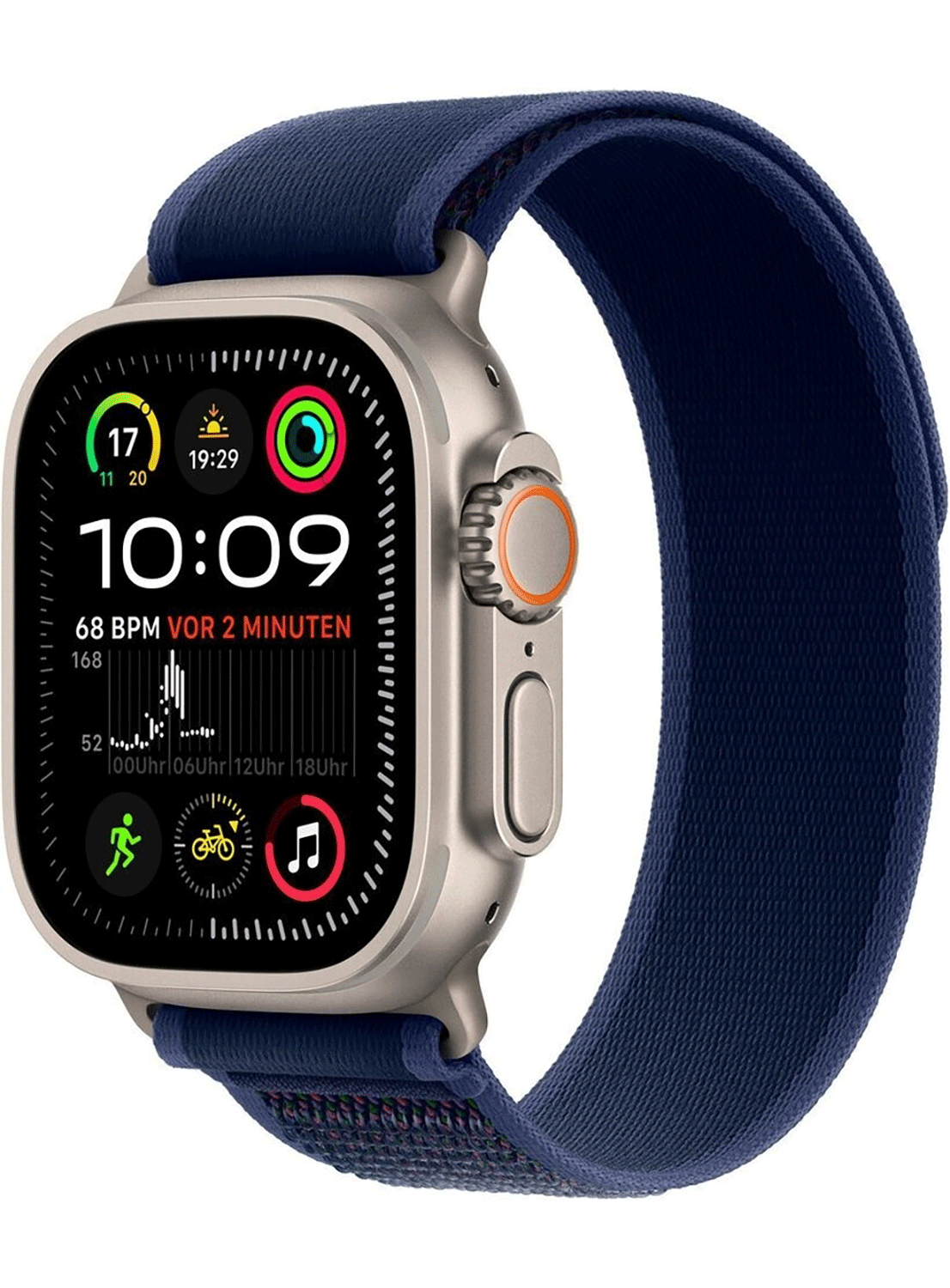 Apple Watch Ultra 2 49mm Titanium Case avec bracelet en nylon