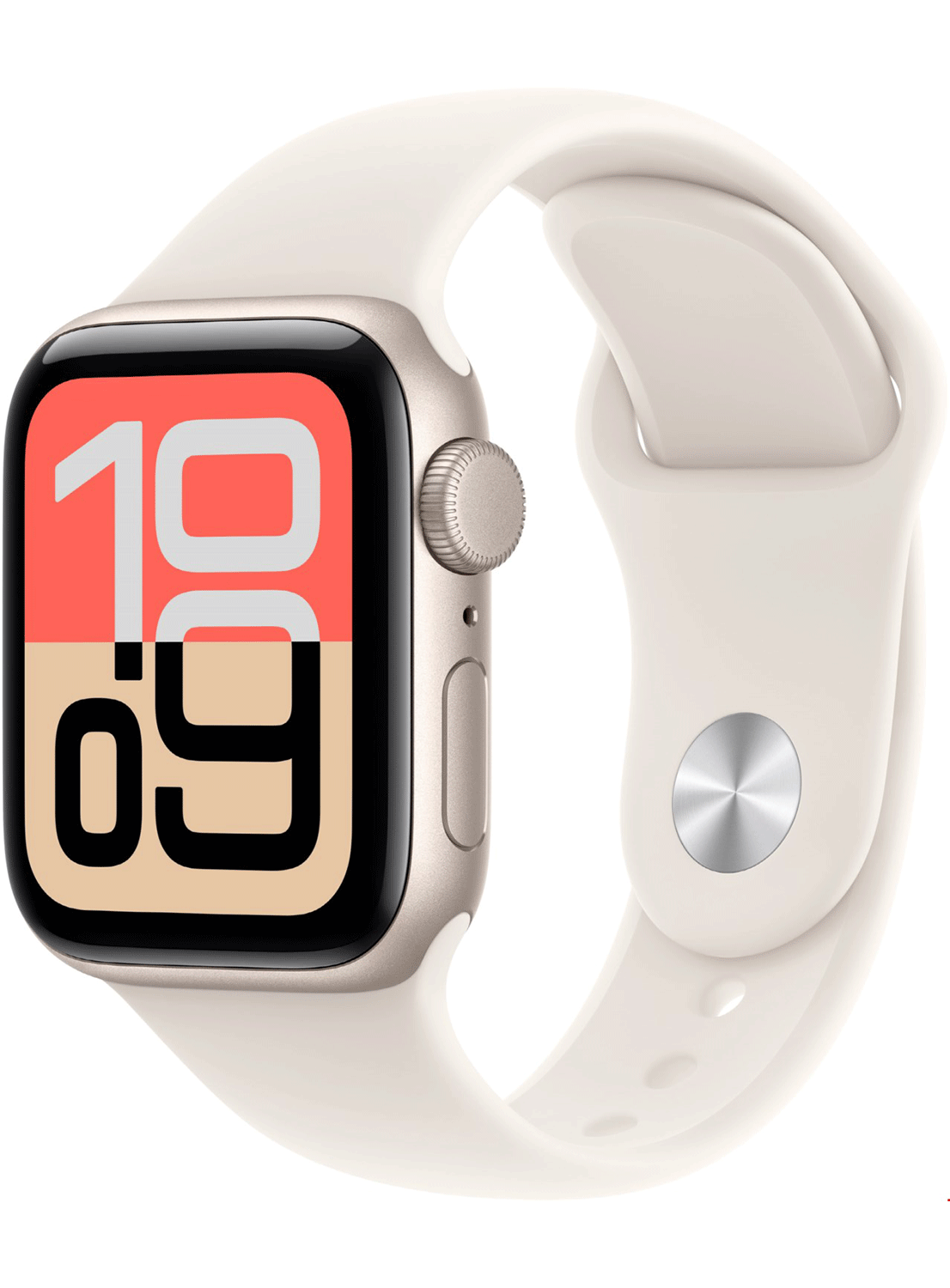Apple Watch SE 3 (2025) 5G Aluminium Case 40mm avec bracelet en silicone