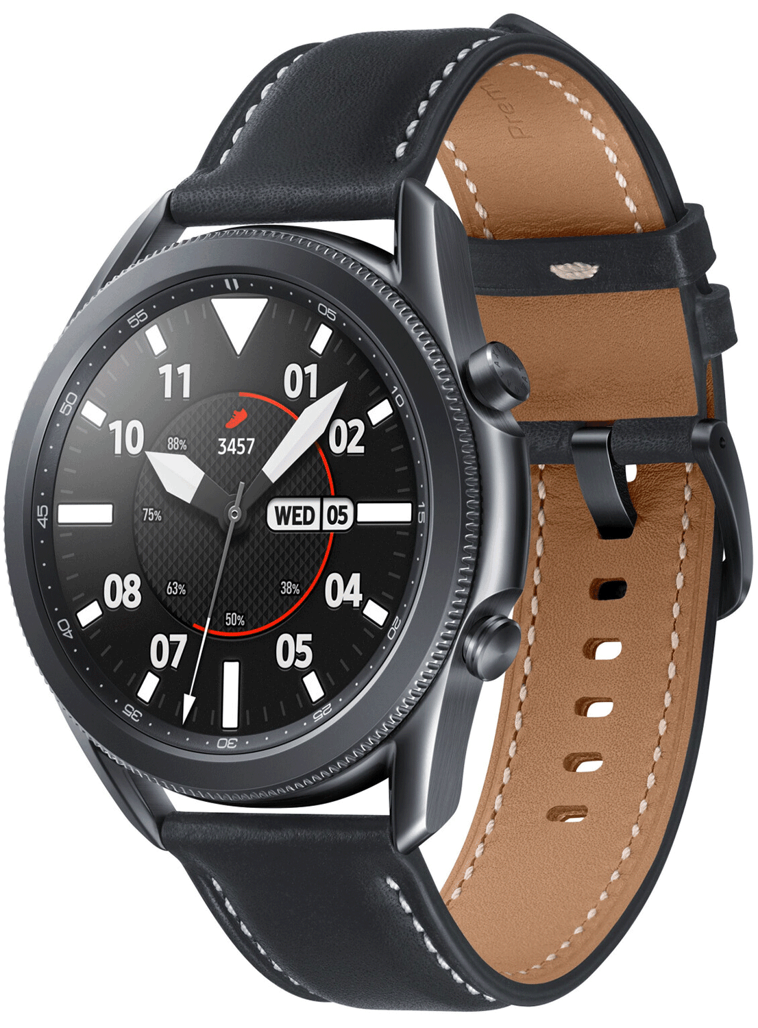 Samsung Galaxy Watch 3 4G 45mm acier inoxydable SM-R845 avec bracelet en silicone