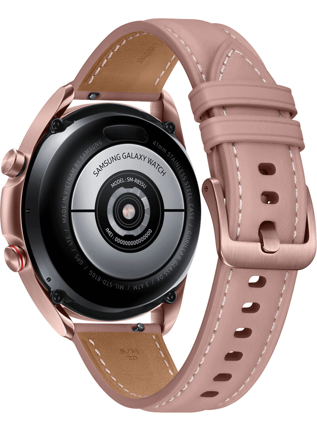 Samsung Galaxy Watch 3 4G 41mm acier inoxydable SM-R855 avec bracelet sport