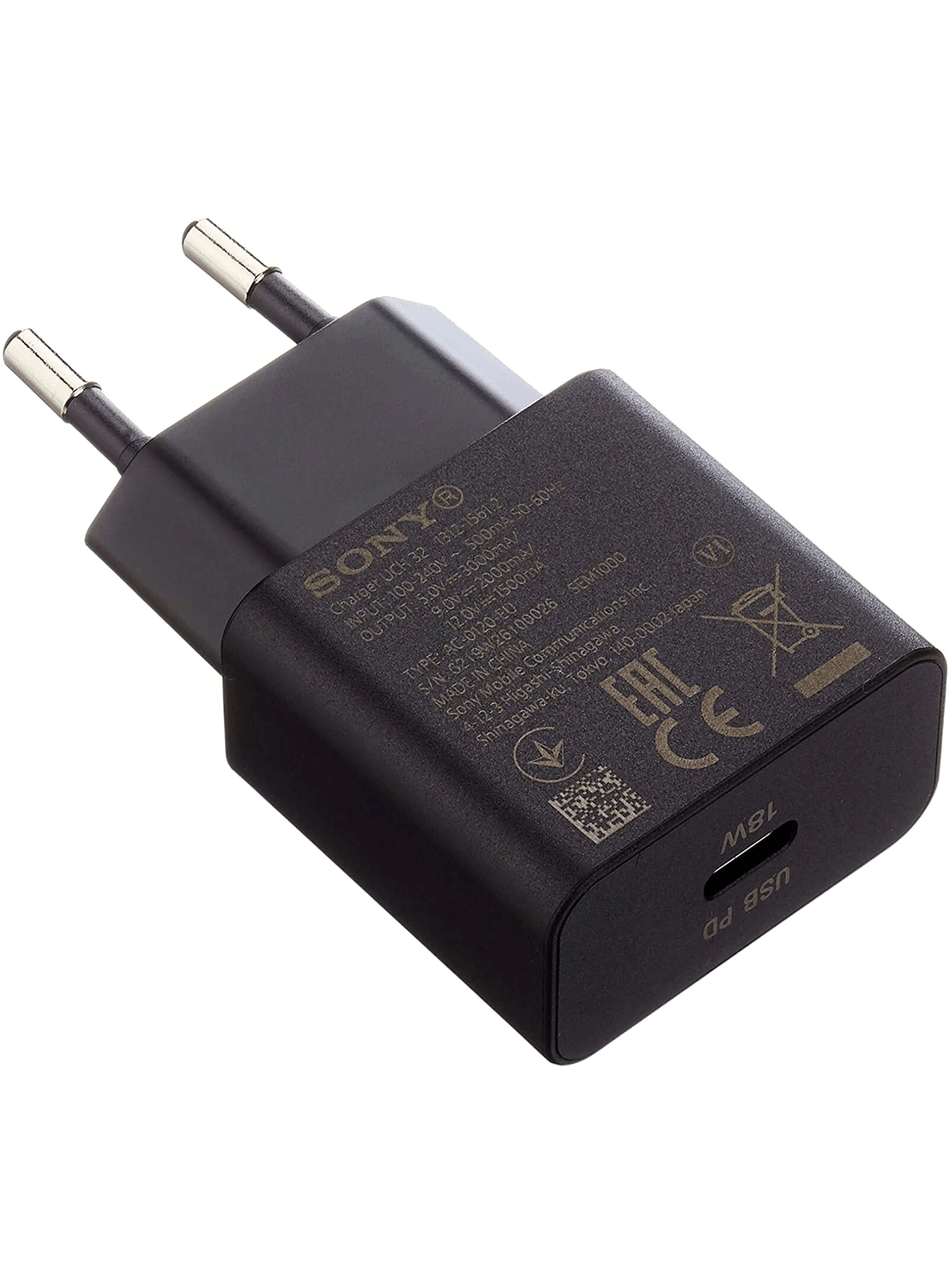 Original Sony UCH32 18W Netzteil QUICK CHARGER Schwarz - CarbonPhone