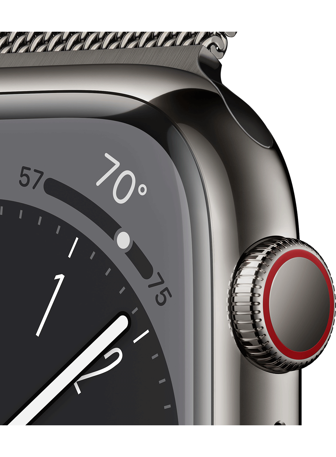Apple Watch Series 8 4G 45mm acier inoxydable Case