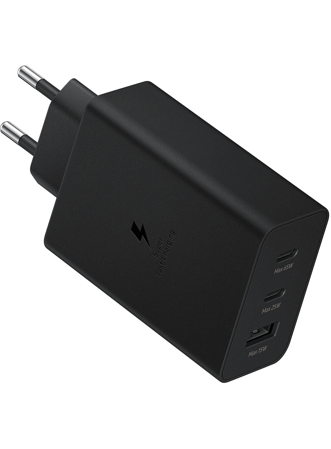 Samsung Adaptateur de charge rapide Trio 65 Watt EP-T6530N (USB, 2 x USB-C)