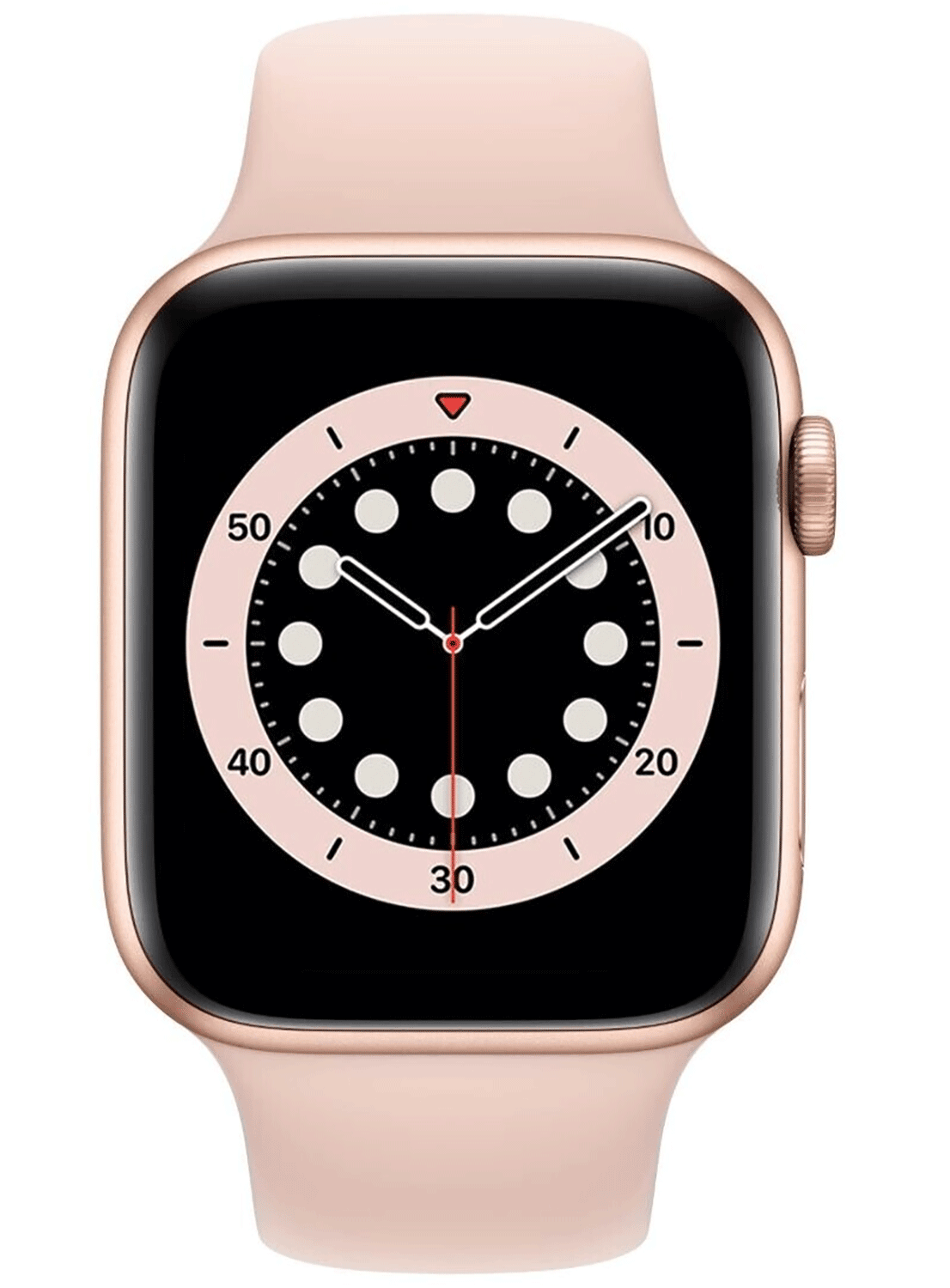 Apple Watch 6 GPS 40mm Aluminium Case avec bracelet en silicone