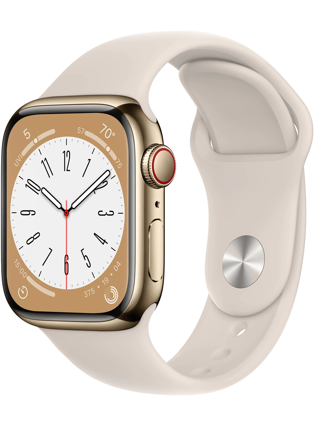 Apple Watch Series 8 41mm Edelstahl Case - CarbonPhone