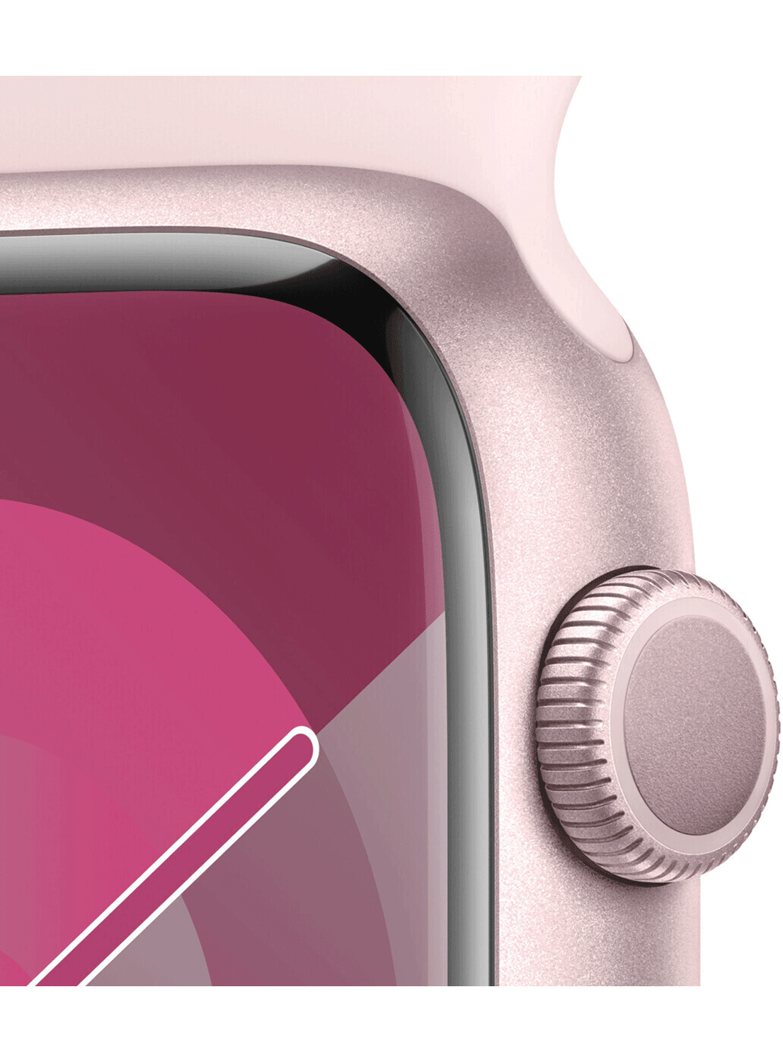 Apple Watch Series 9 GPS 45mm Aluminium Case mit Silicon Armband - CarbonPhone