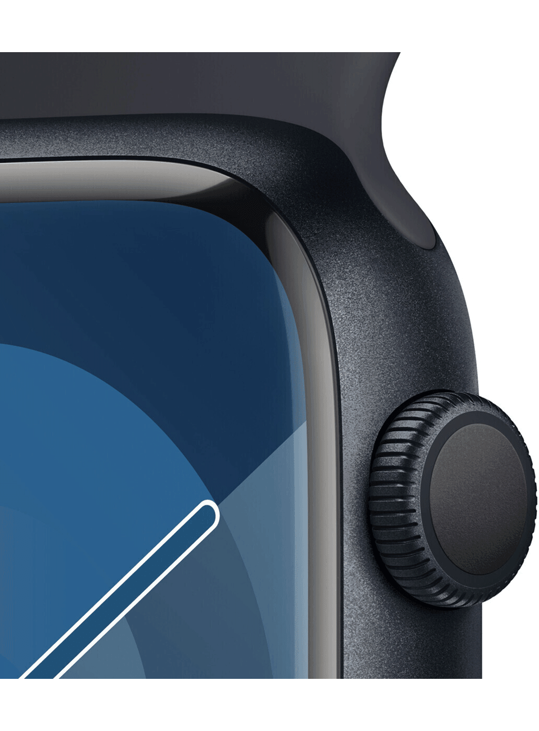 Apple Watch Series 9 GPS 45mm Aluminium Case mit Silicon Armband - CarbonPhone