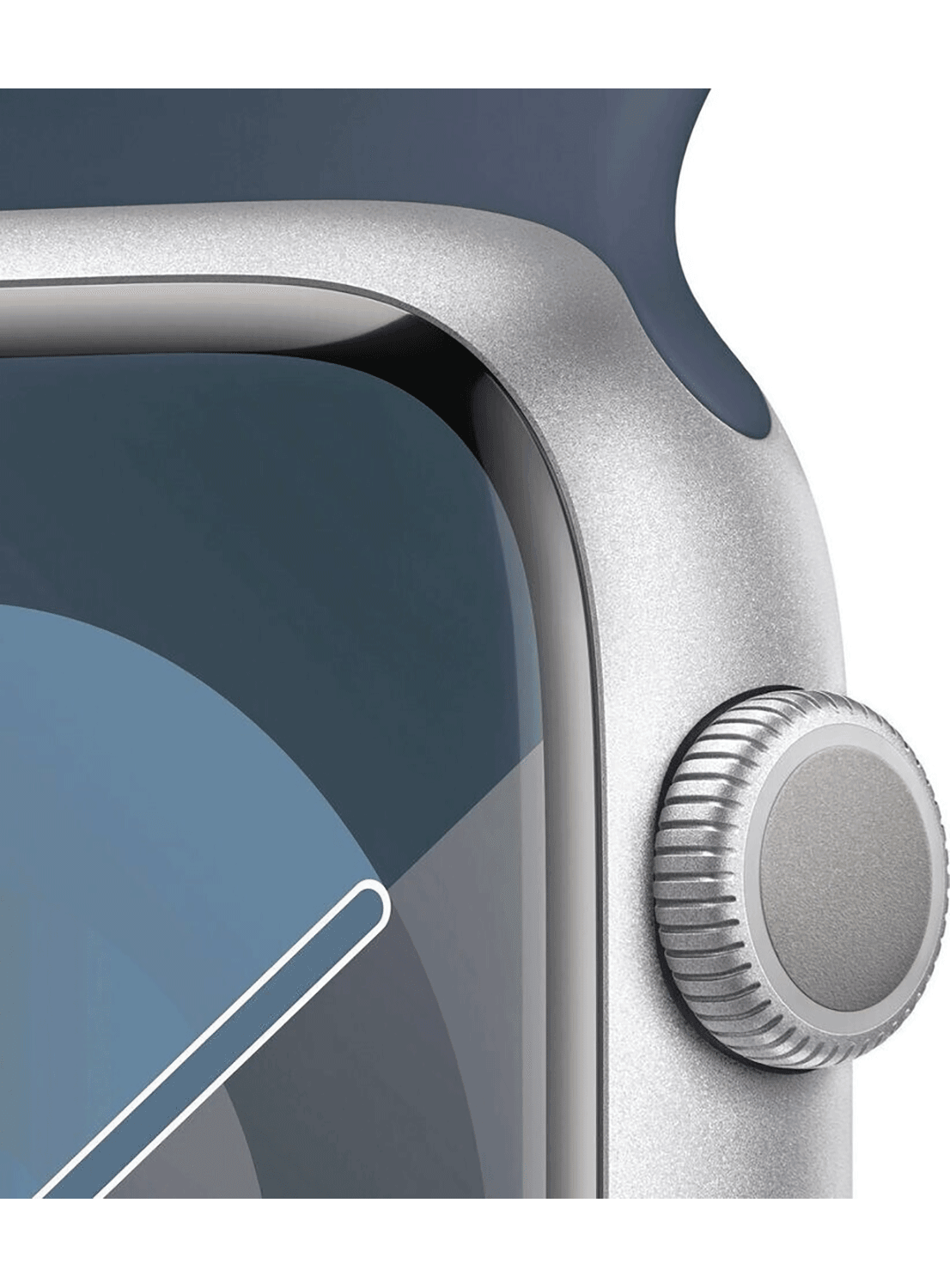 Apple Watch Series 9 GPS 45mm Aluminium Case mit Silicon Armband - CarbonPhone