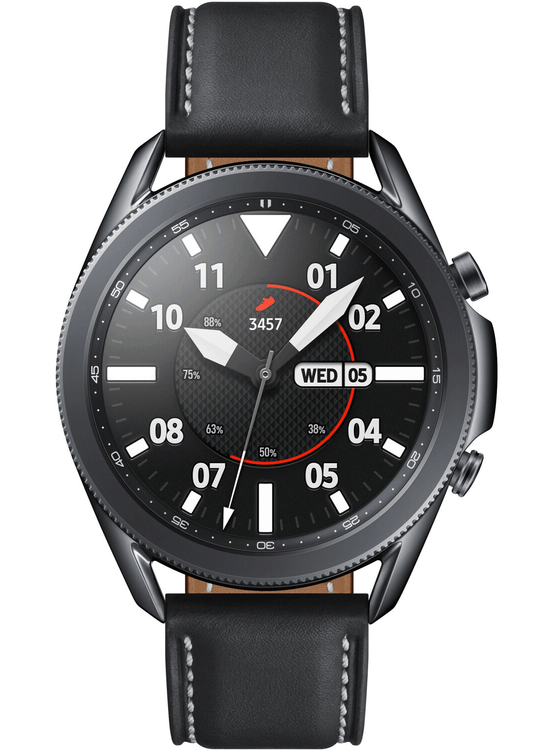 Samsung Galaxy Watch 3 4G 45mm acier inoxydable SM-R845 avec bracelet en silicone