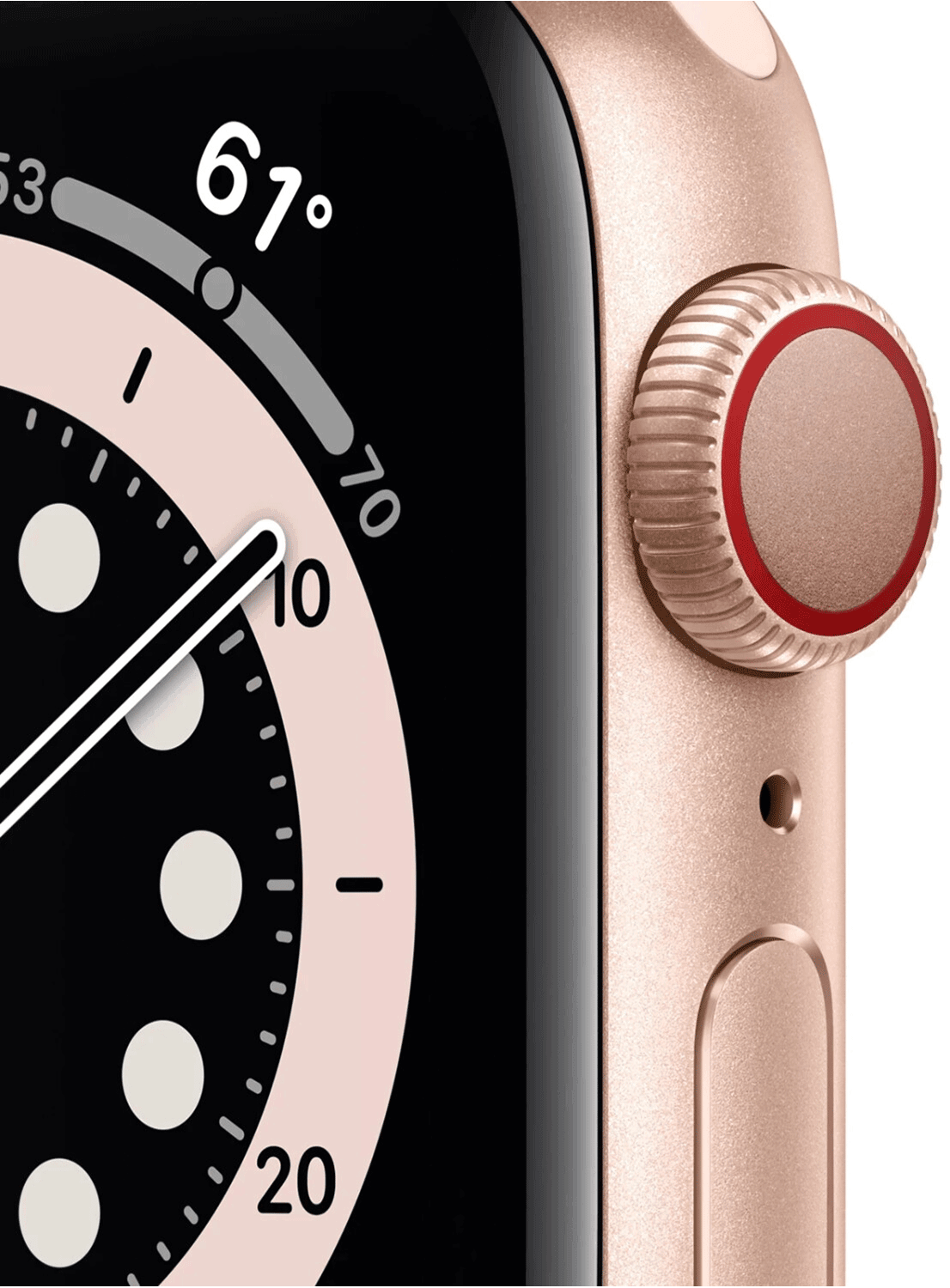 Apple Watch 6 GPS 40mm Aluminium Case avec bracelet en silicone
