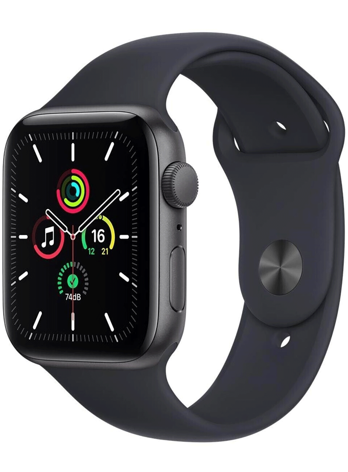 Apple Watch SE (GPS) Aluminium Case 44mm avec bracelet en silicone