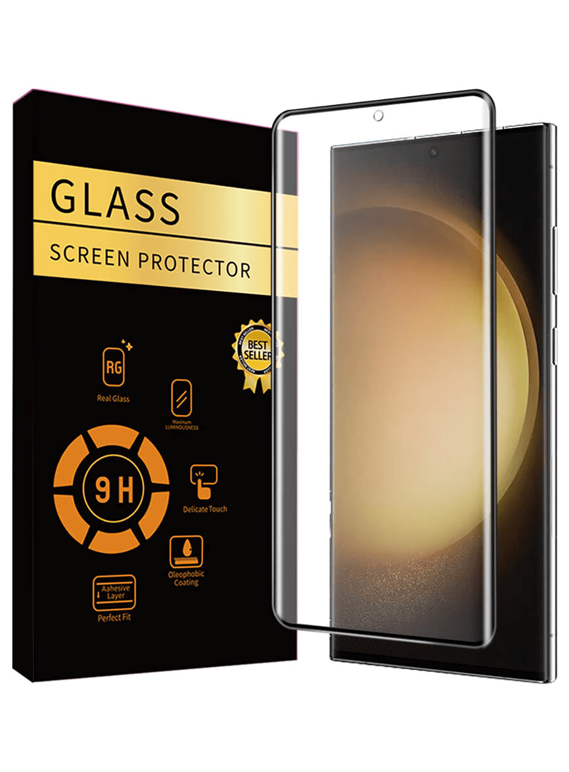 PanzerSchutz 9H Elite für Samsung Galaxy S24 Serie - CarbonPhone