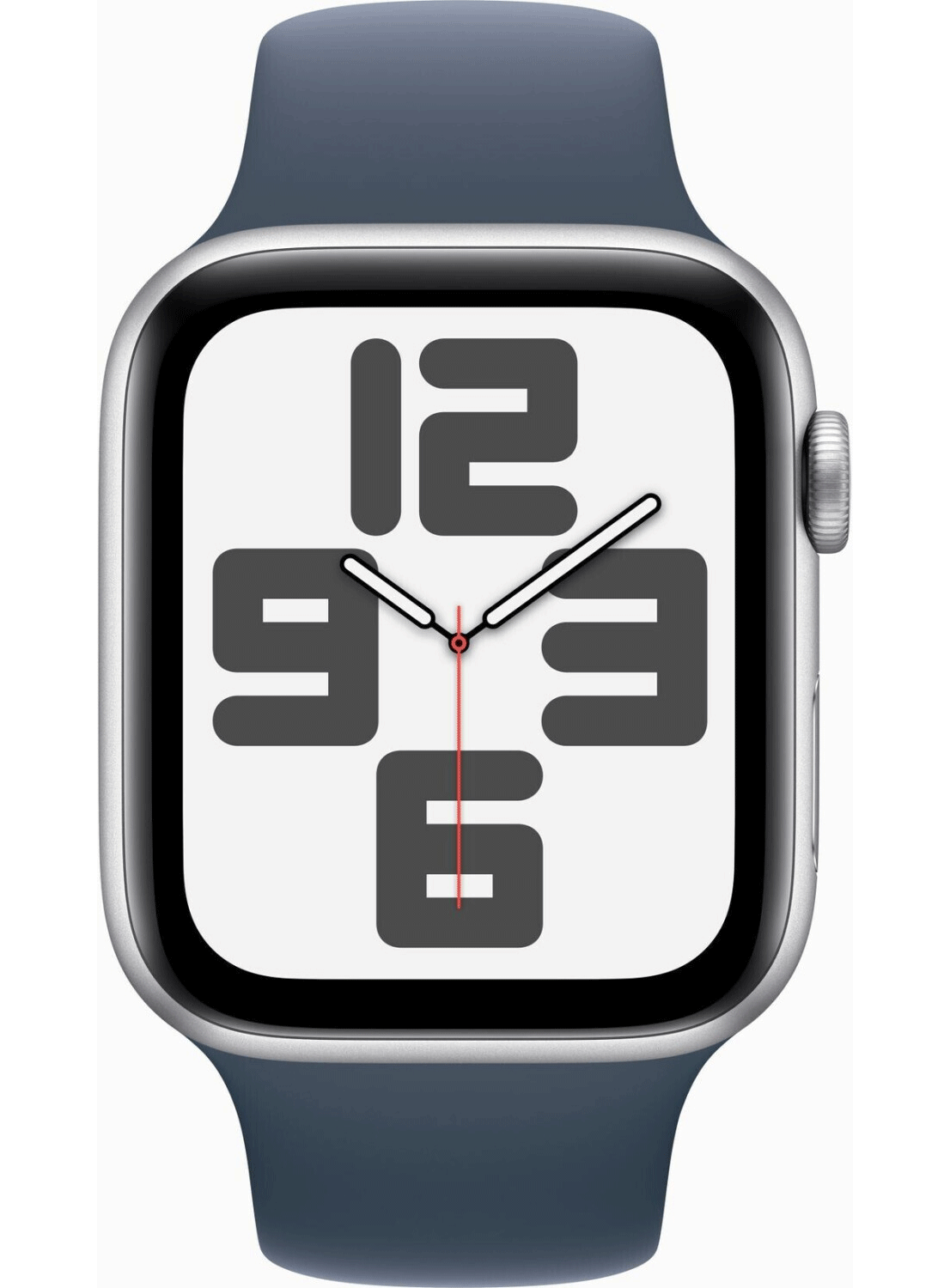 Apple Watch SE 2022 (GPS) Aluminium Case 44mm avec bracelet en silicone