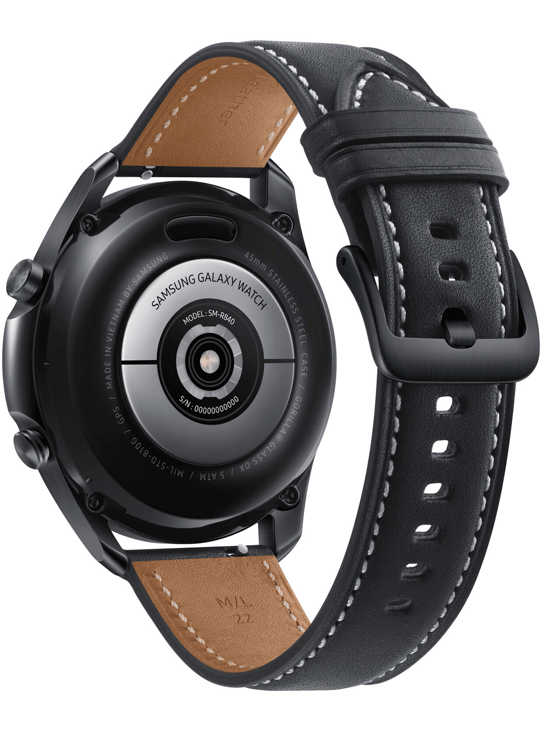 Samsung Galaxy Watch 3 4G 45mm acier inoxydable SM-R845 avec bracelet en silicone